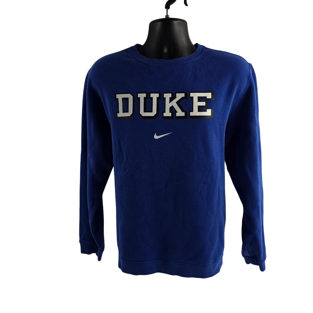 Nike‎ Duke University Crewneck Sweatshirt Mens XL Blue Pullover Collegiate